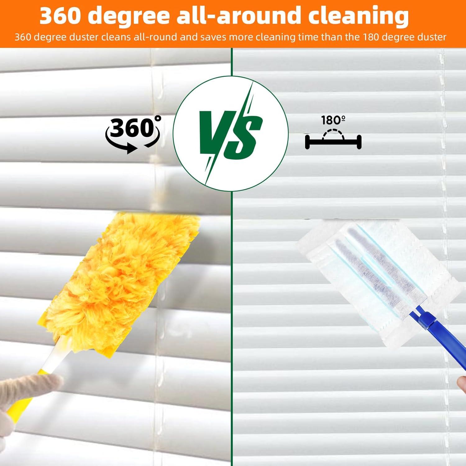 Kit de 20 Recargas Plumillas Fenkabs 360° para Swiffer