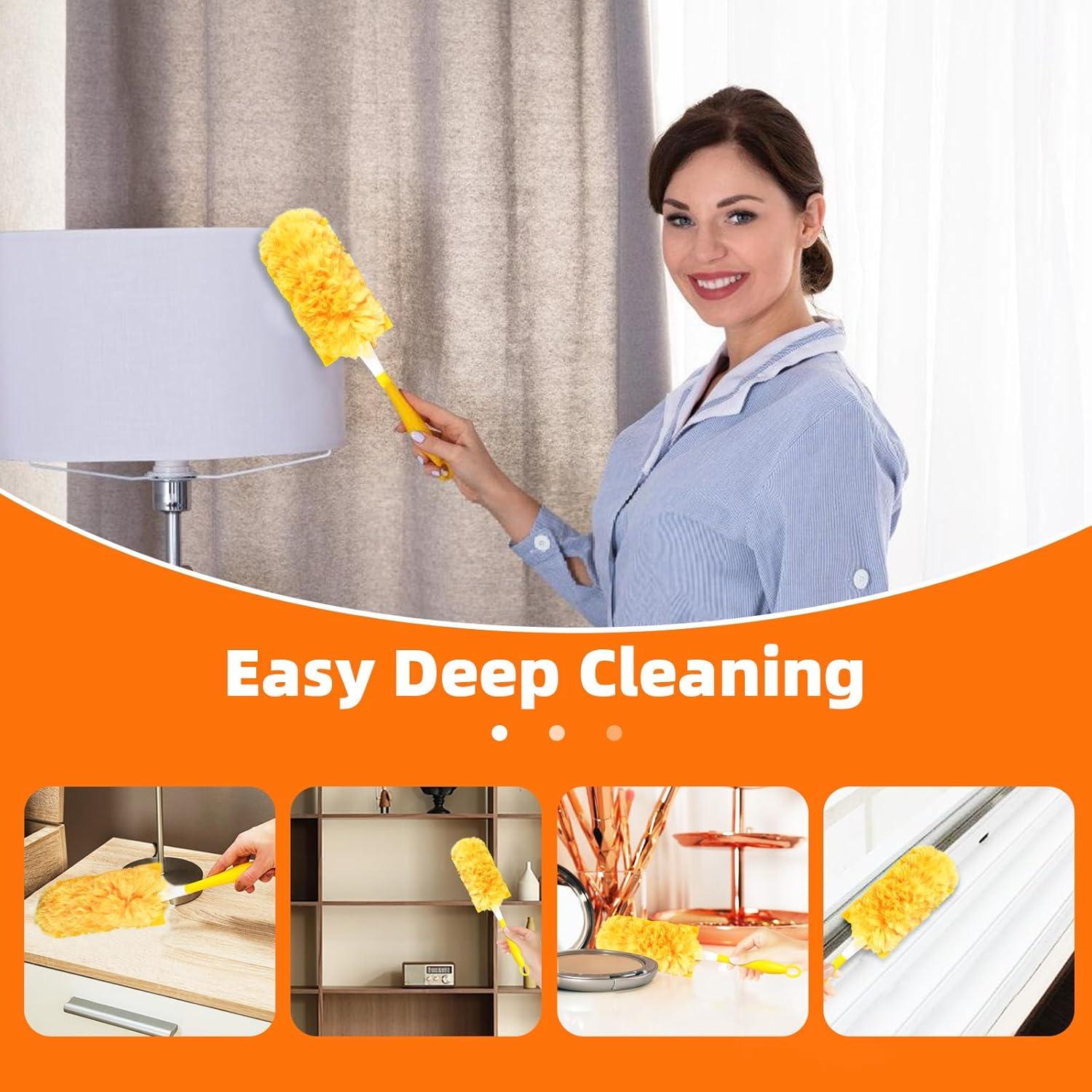 Kit de 20 Recargas Plumillas Fenkabs 360° para Swiffer