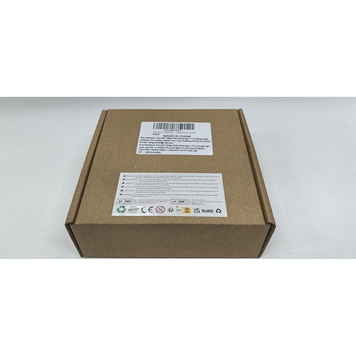 Paquete de 120 Gomas de Borrar Fangoo para Lápiz - 10 Colores