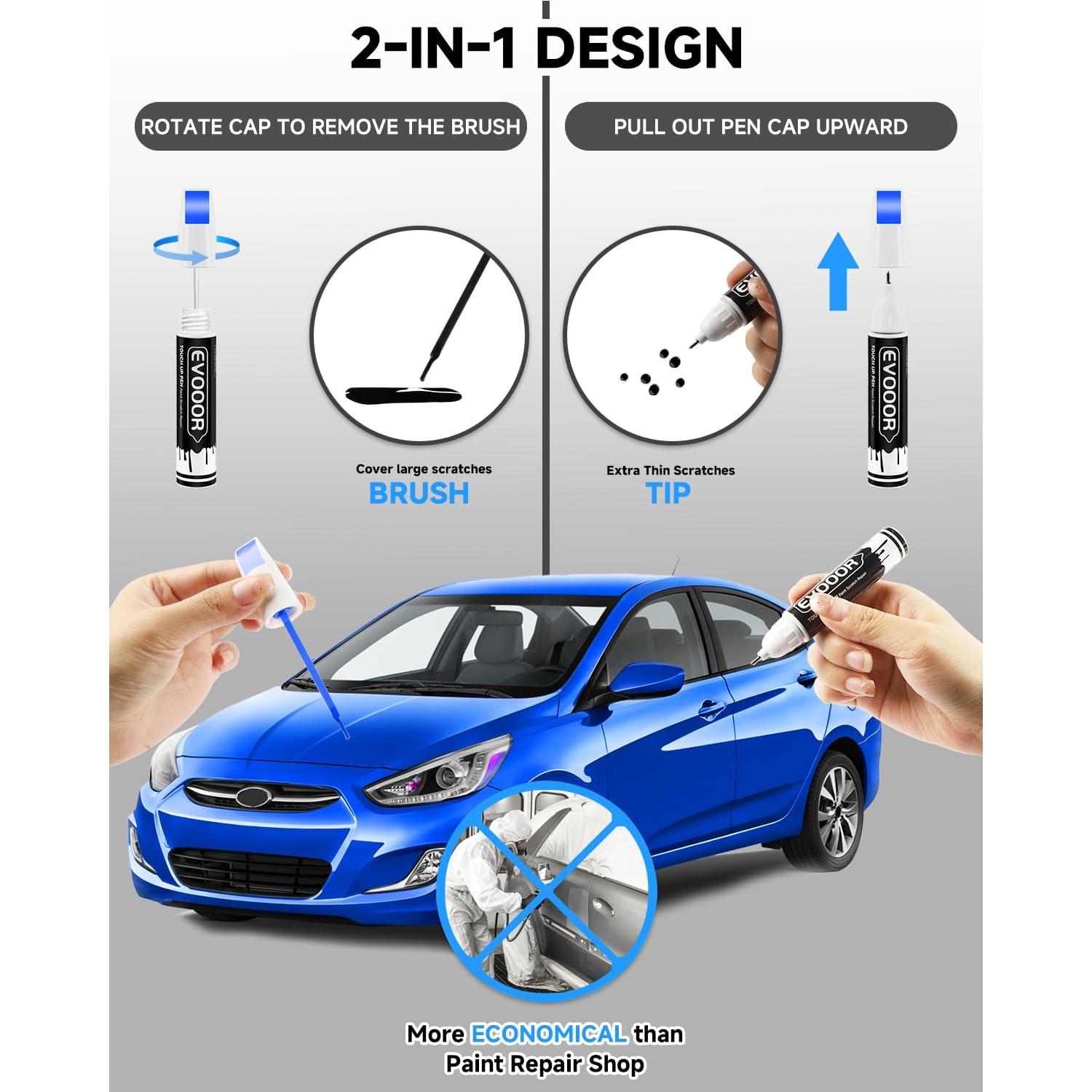 Pintura de Retoque EVOOOR Boost Blue Pearl B-637P 12.1ml