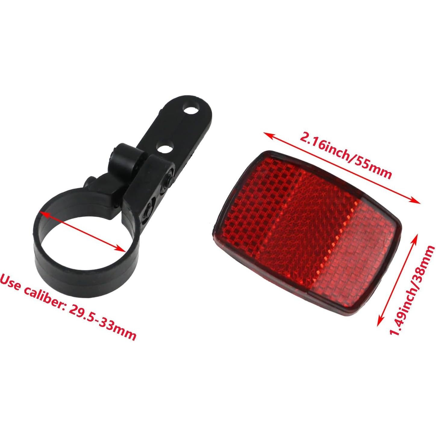 Reflectores de Seguridad para Bicicleta Nicerity - 10 Piezas