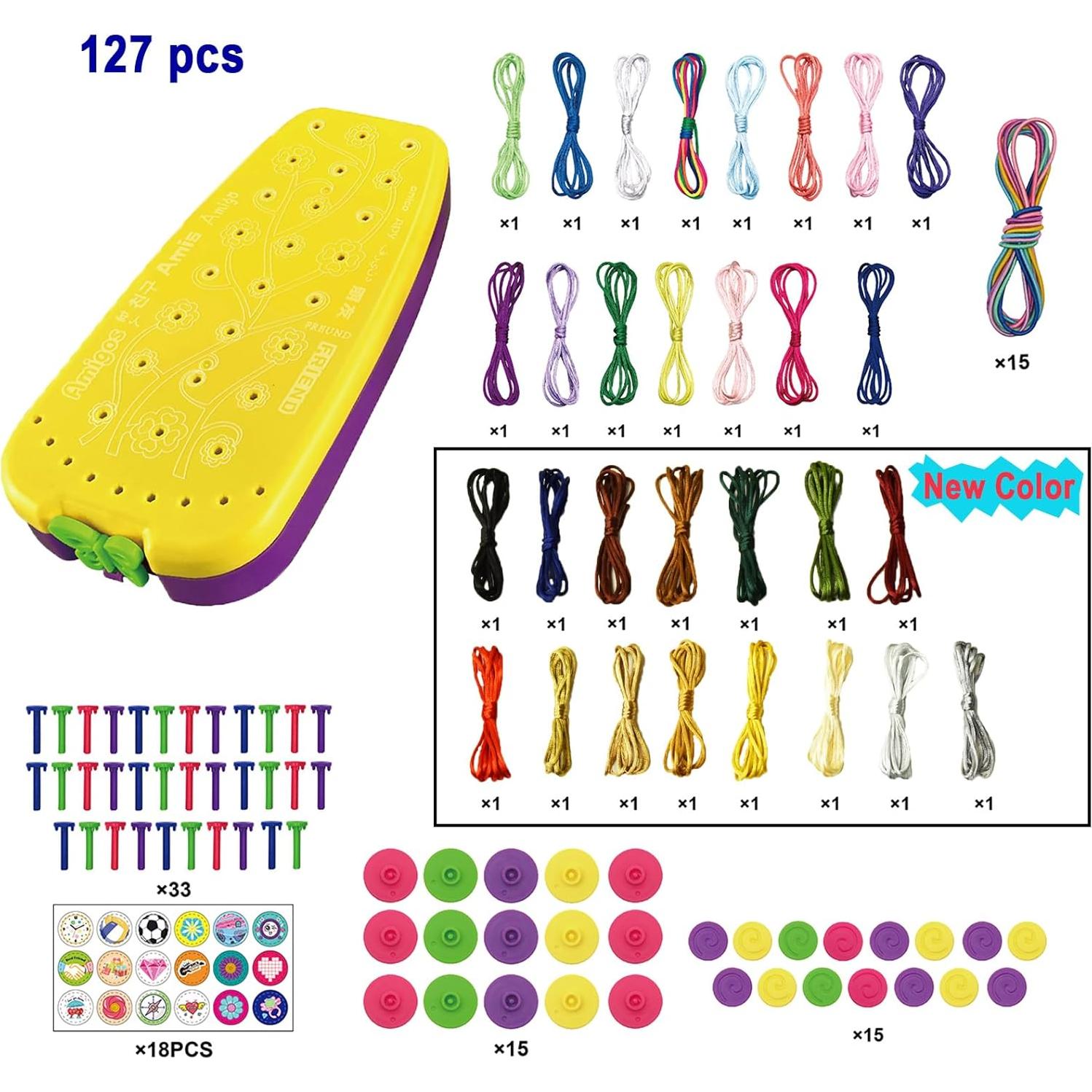 Kit de Pulseras de Goma ApgBnk para Niños 8-12 Años - Manualidades DIY