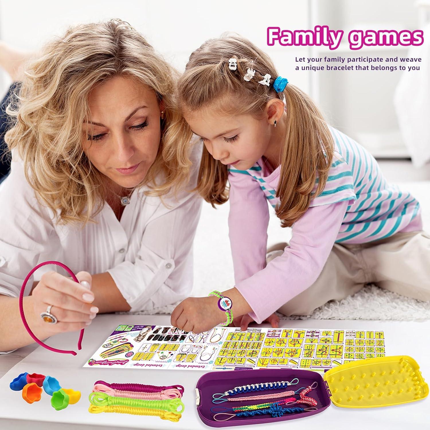 Kit de Pulseras de Goma ApgBnk para Niños 8-12 Años - Manualidades DIY