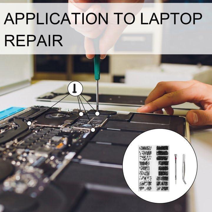 Kit de Tornillos Micro 500 Pcs para Gafas y Electrónica Yenblow