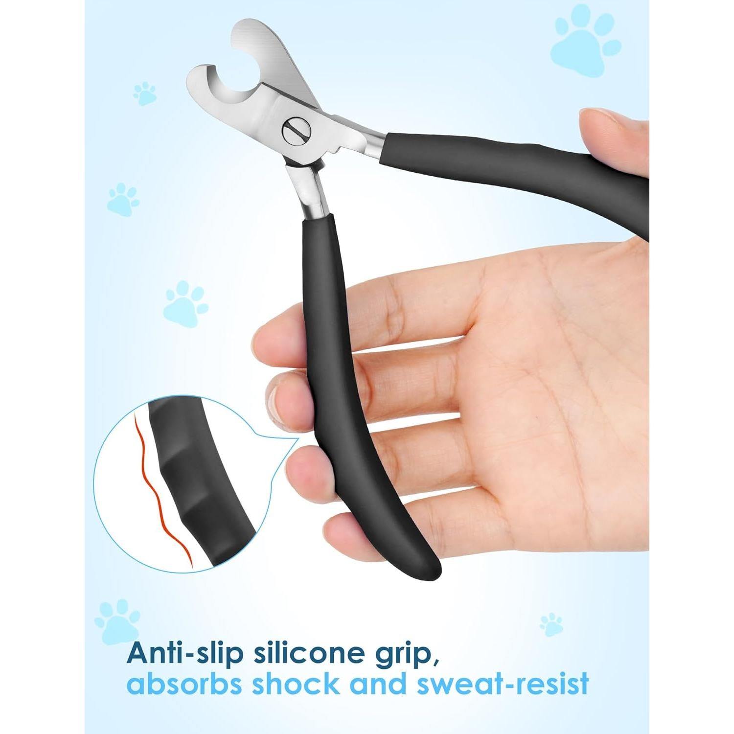 Cortauñas Profesional Gobeigo para Perros Grandes - Acero Afilado