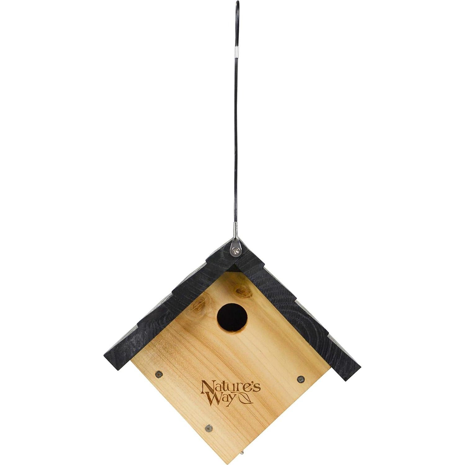 Casa para Wren de Cedro Nature's Way CWH1 Estándar 20.6x22.5x20.3cm Marrón