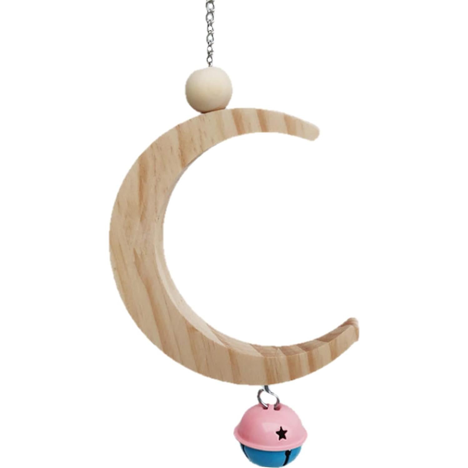 Columpio de Madera para Aves Yzjcafriz Pequeño 14cm