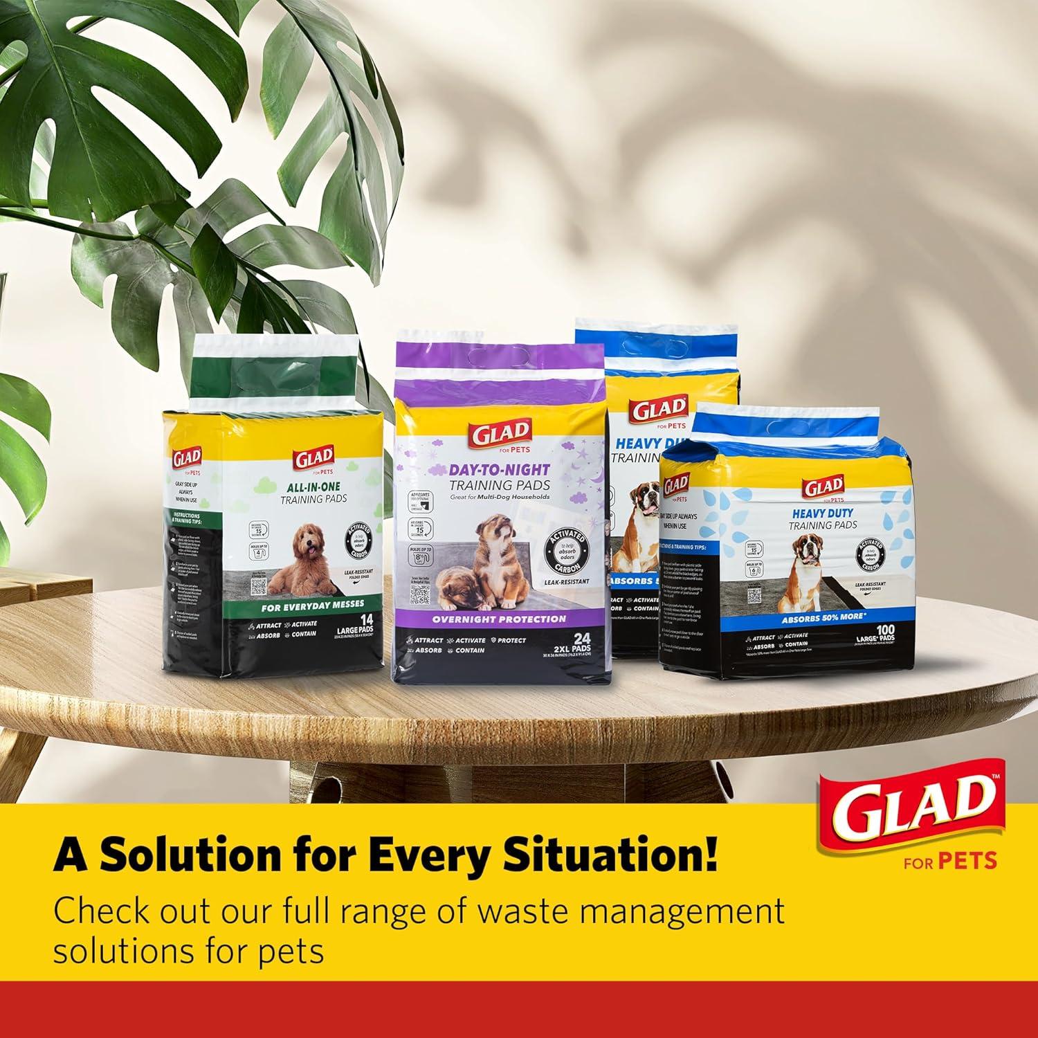 Almohadillas de Entrenamiento Glad for Pets XL 76.2x91.4cm 24u
