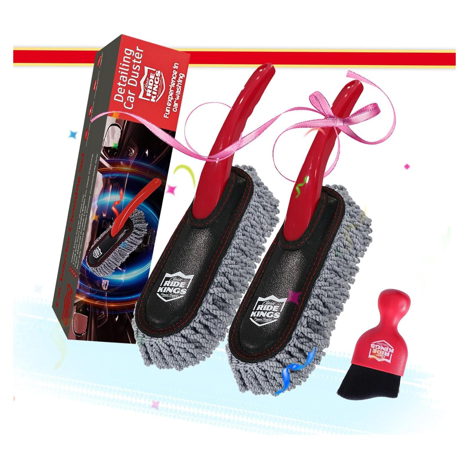Kit de Limpieza de Coche RIDE KINGS - 3 Piezas, Extra Suave