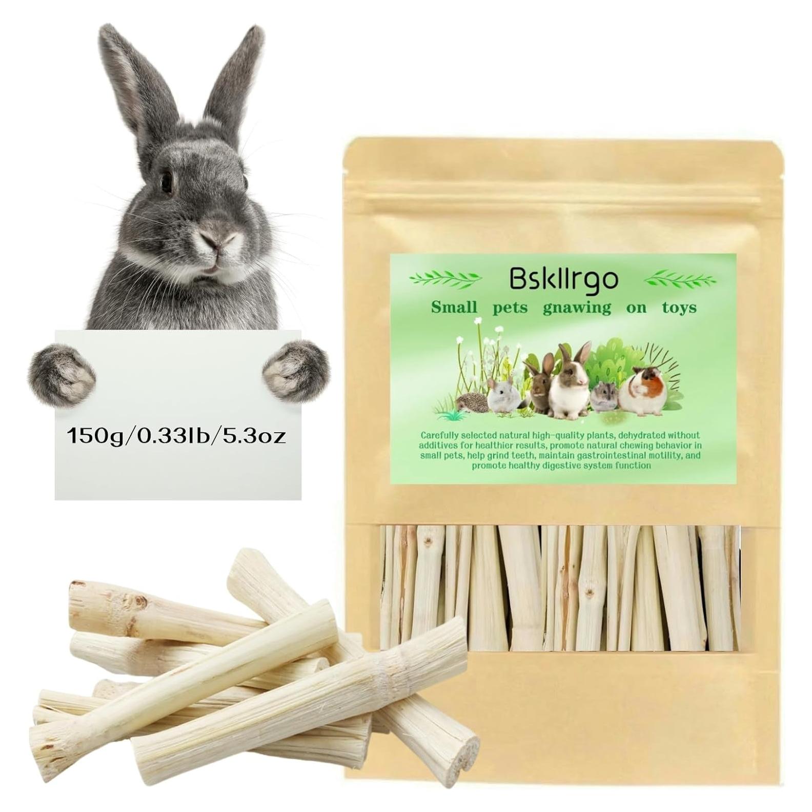 Palitos de Madera de Bambú Dulce Bskllrgo 150g Juguetes Dentales