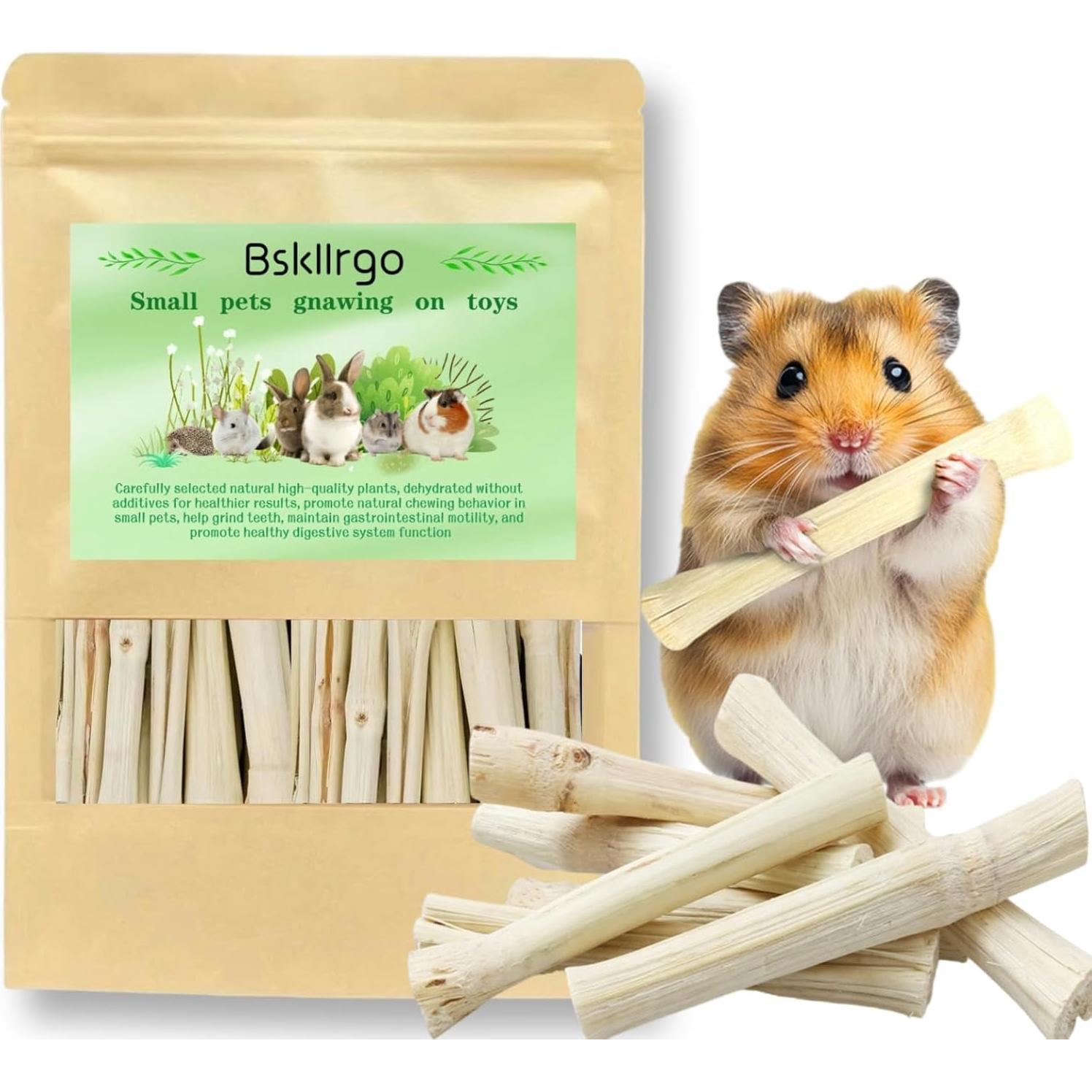 Palitos de Madera de Bambú Dulce Bskllrgo 150g Juguetes Dentales