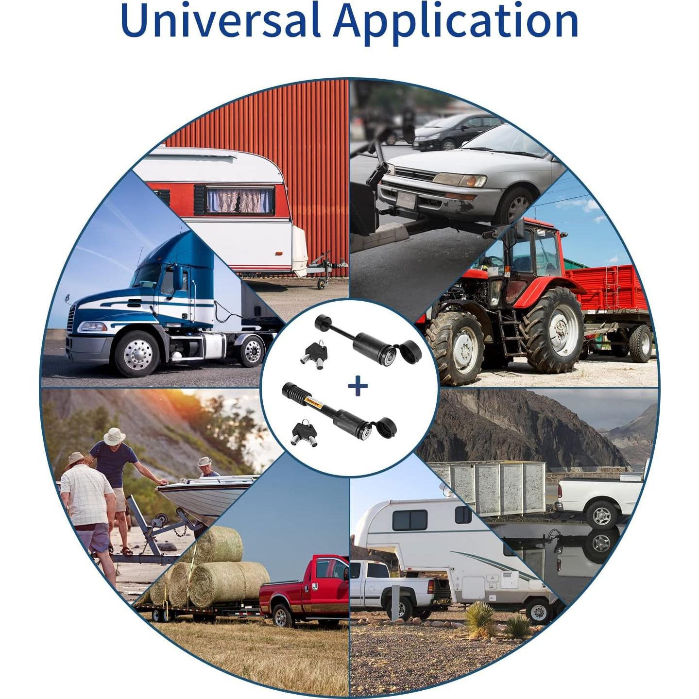 Kit de Cerradura de Enganche y Acoplamiento METOWARE con Llave Igualada