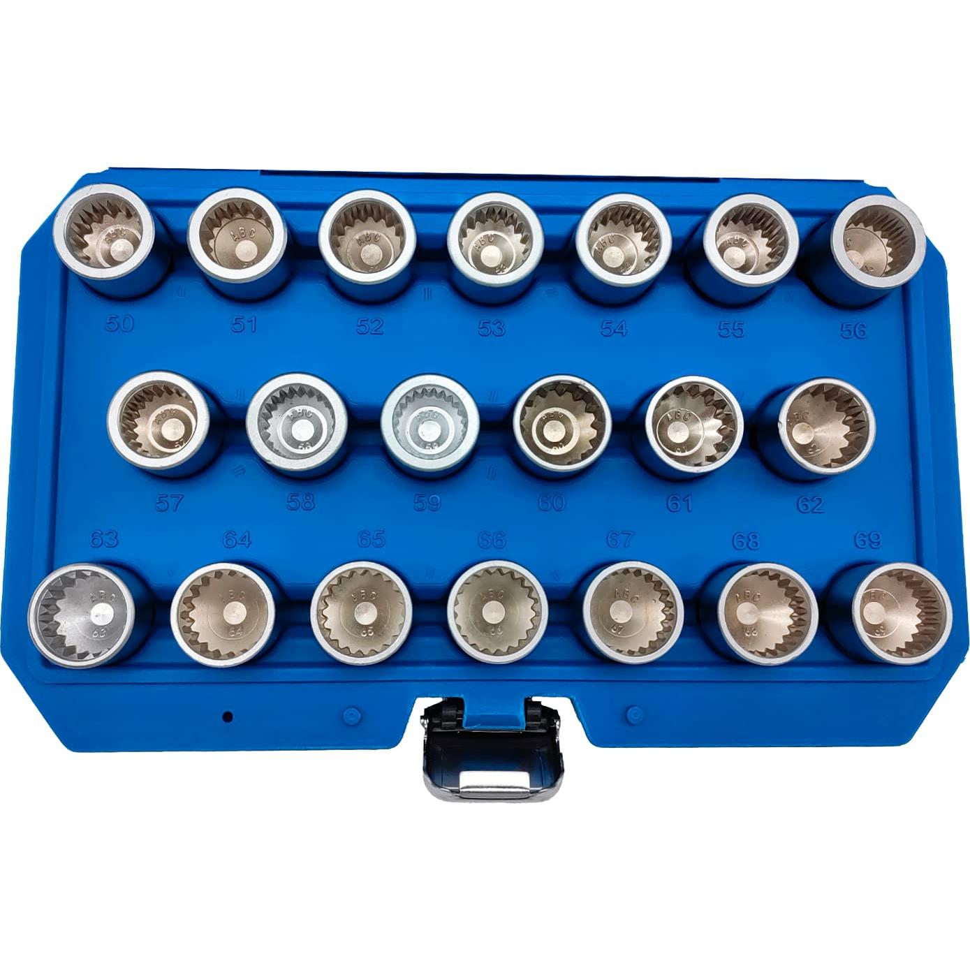 Kit de Llave de Tuerca de Bloqueo 20PCS JEUCLEL para Porsche VW