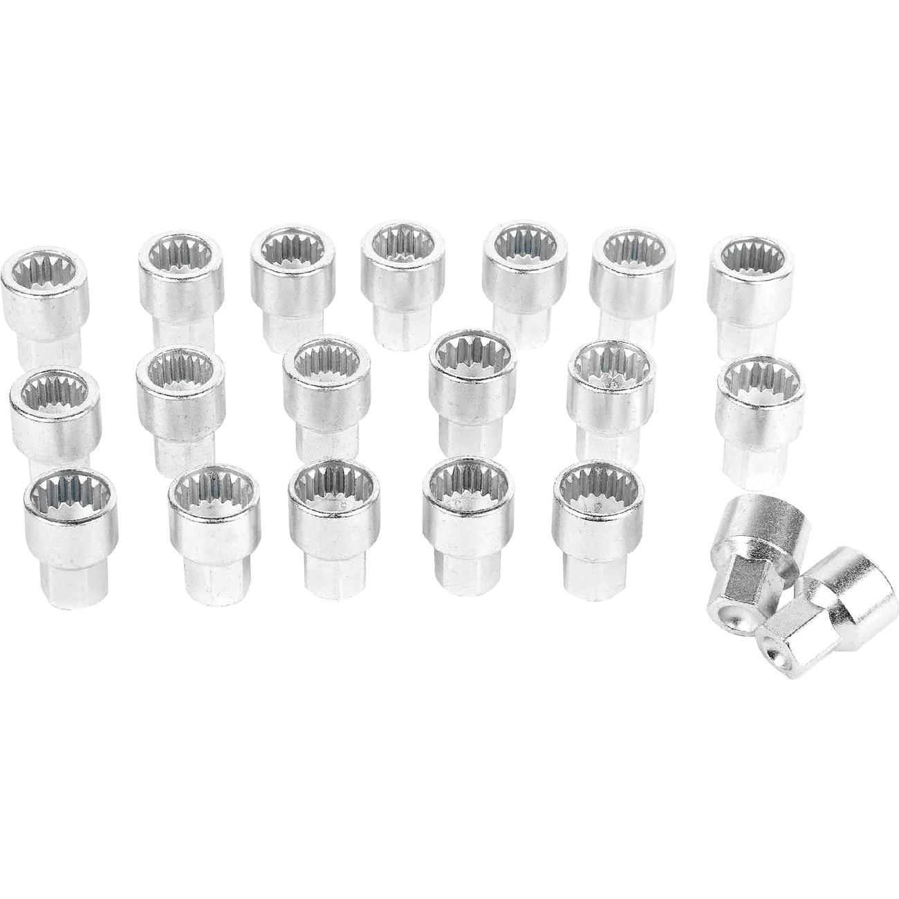 Kit de Llave de Tuerca de Bloqueo 20PCS JEUCLEL para Porsche VW