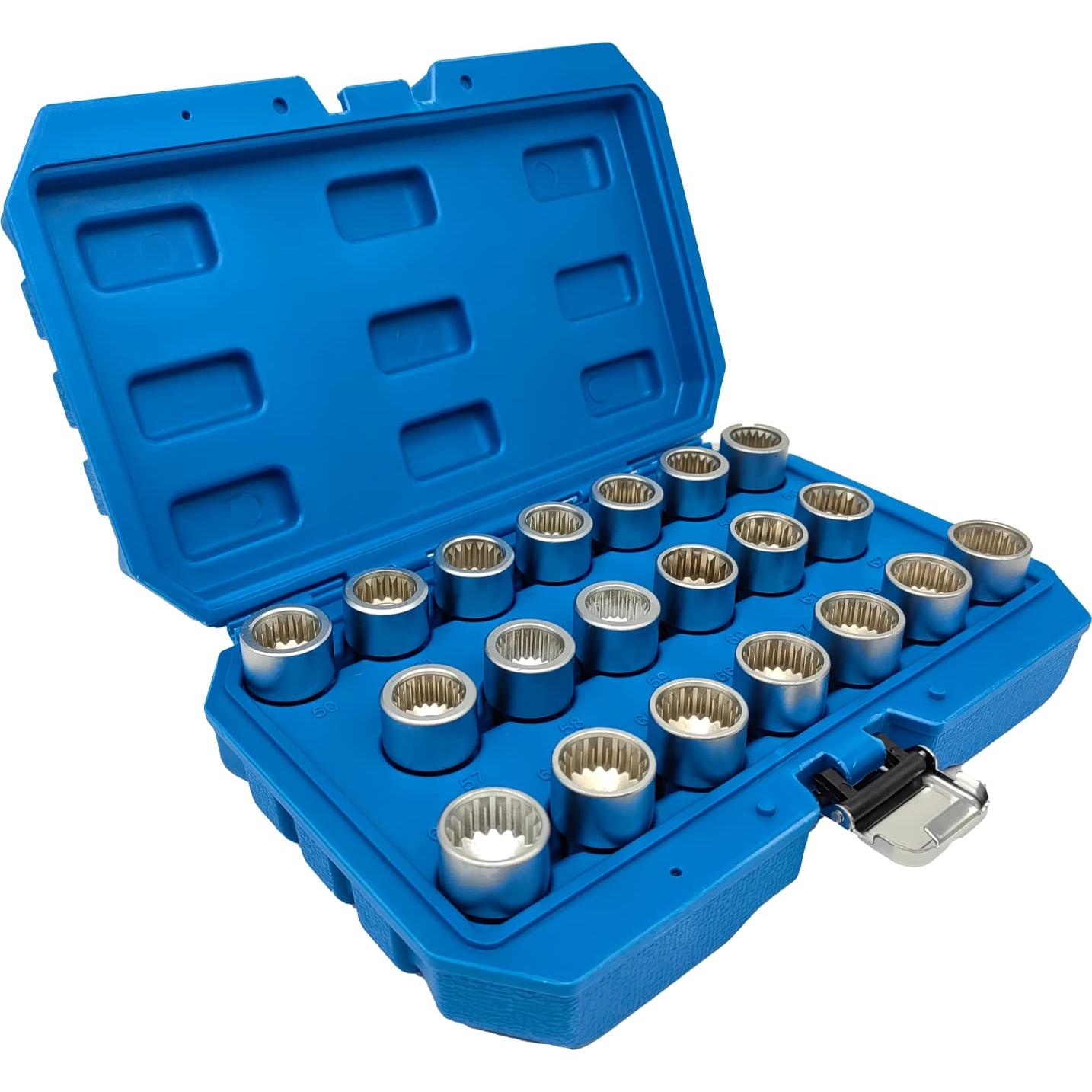 Kit de Llave de Tuerca de Bloqueo 20PCS JEUCLEL para Porsche VW