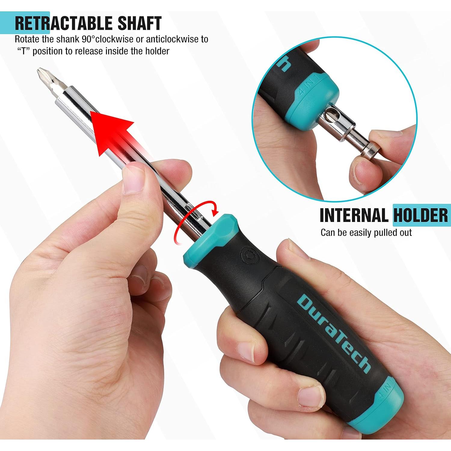 Juego de Destornilladores 18 en 1 DURATECH - Precisión y Ergonomía