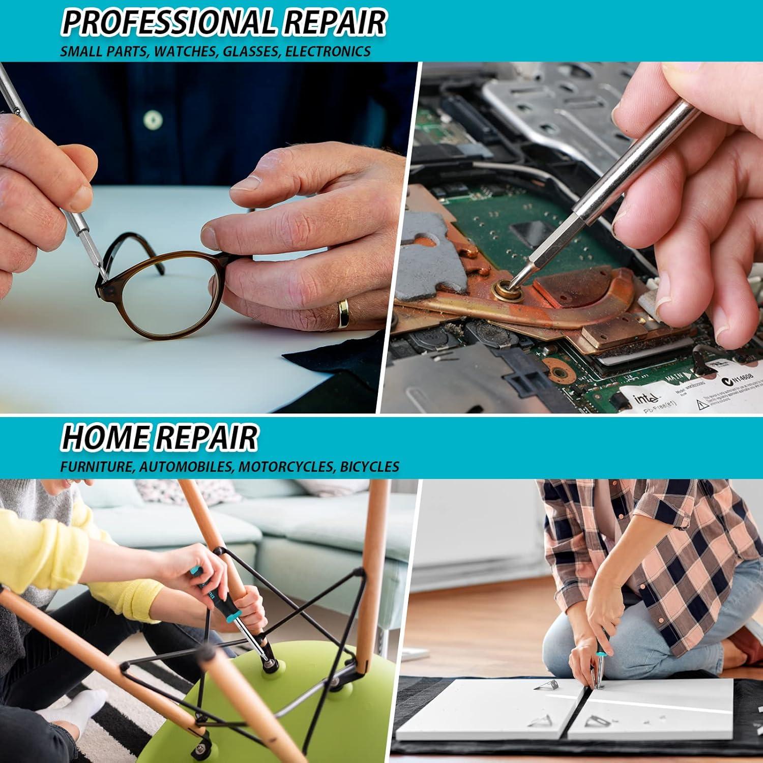 Juego de Destornilladores 18 en 1 DURATECH - Precisión y Ergonomía