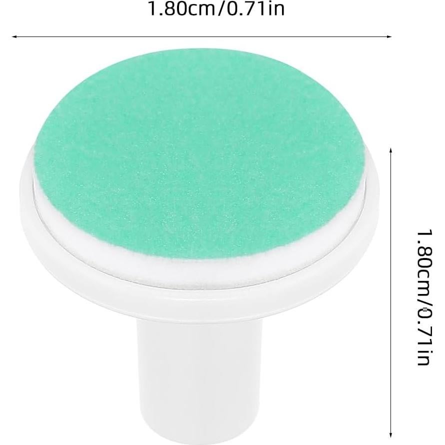 24 Almohadillas de Reemplazo para Cortadores de Uñas Eléctricos Minkissy