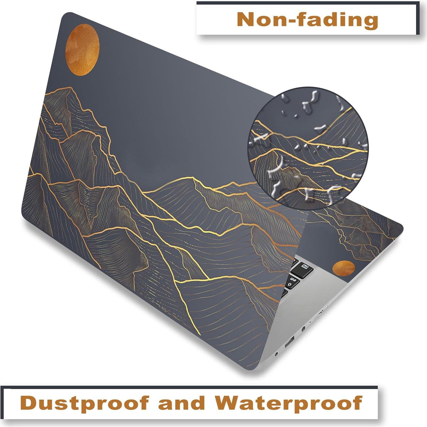 Cubierta de Vinilo para Laptop ToLuLu 15.6" Montaña Abstracta
