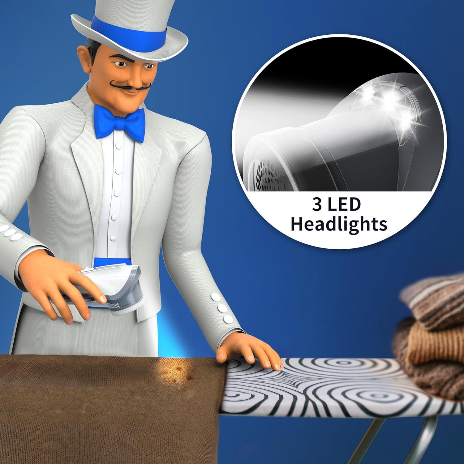 Quitapelusas MR.SIGA Portátil con Luces LED y 2 Cuchillas