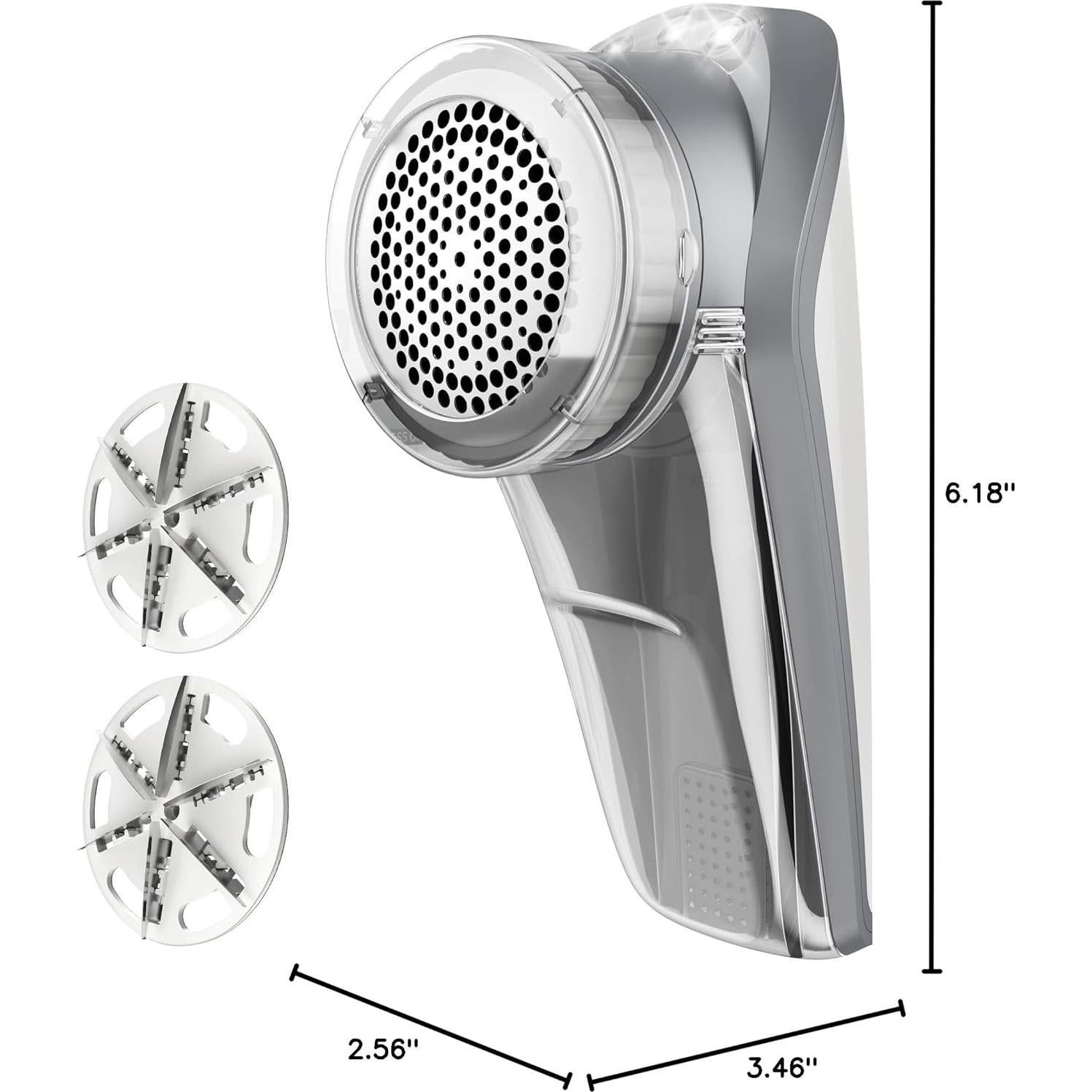 Quitapelusas MR.SIGA Portátil con Luces LED y 2 Cuchillas