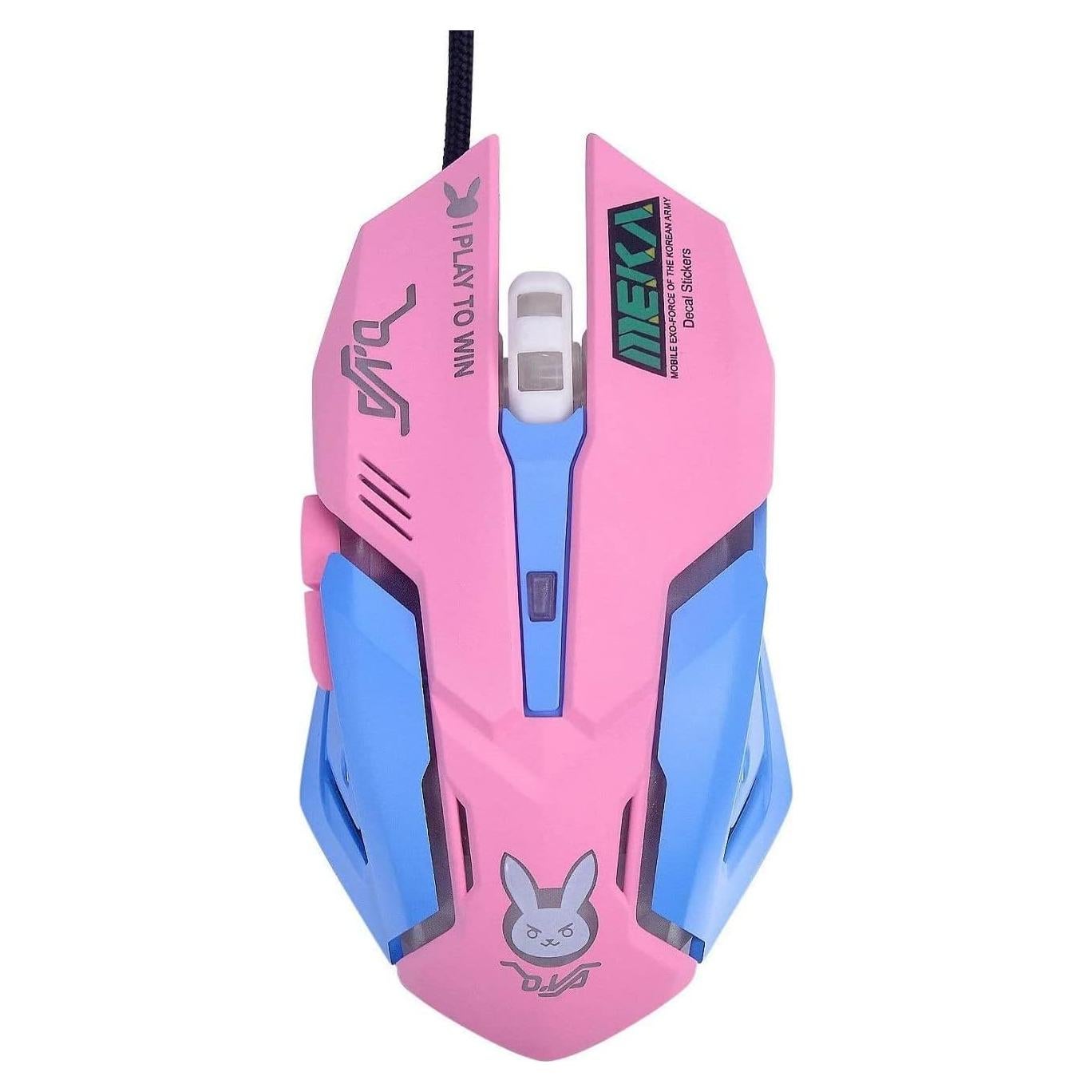 Ratón óptico mecánico USB Greshare GS-501 2400 DPI 7 colores