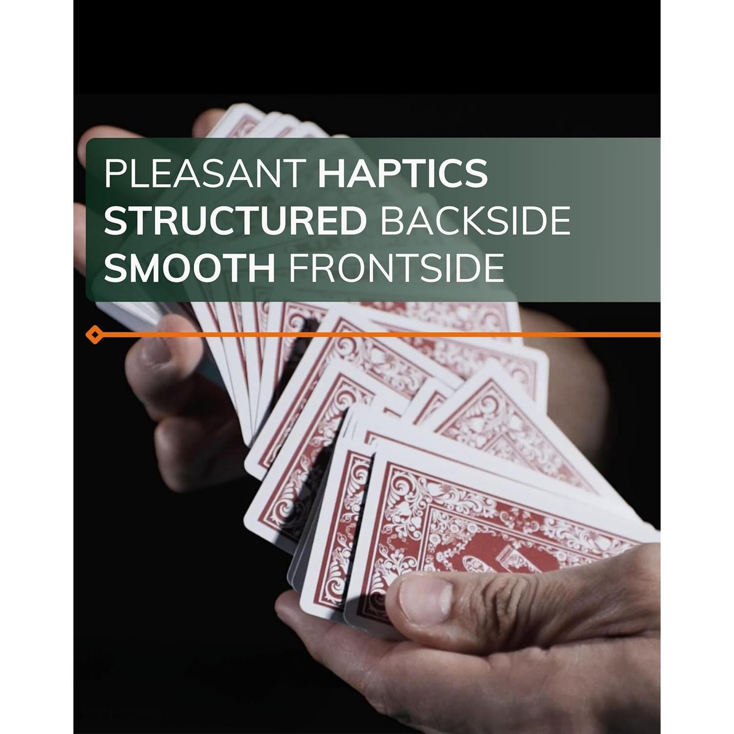 Barajas Bullets - 2 Barajas de Póker Impermeables 52 Cartas