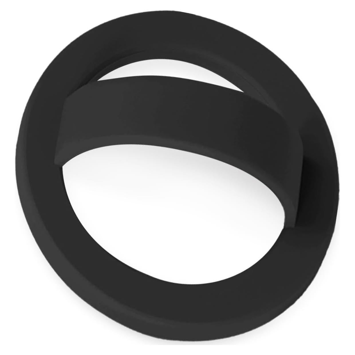 Soporte Magnético para Teléfono STEZHOU con Anillo de Silicona Negro