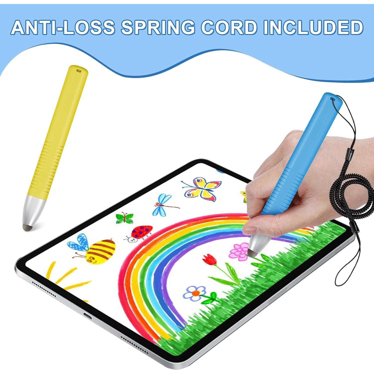 2 Lápices Estilográficos para Niños smrtcol con Cable Resorte