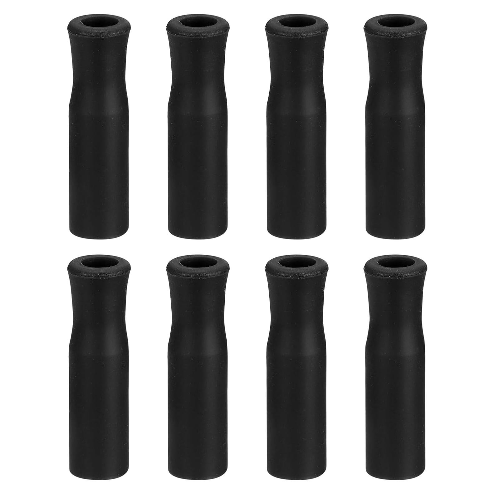 Puntas de Pajitas de Silicona Reutilizables uxcell 8 Piezas 6mm