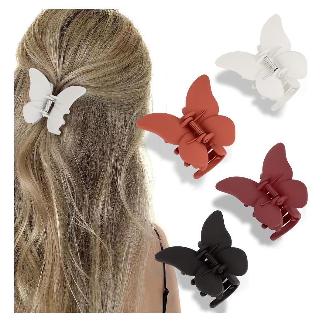 Pinzas de Mariposa Atoden - 4 Pcs Accesorios para el Cabello