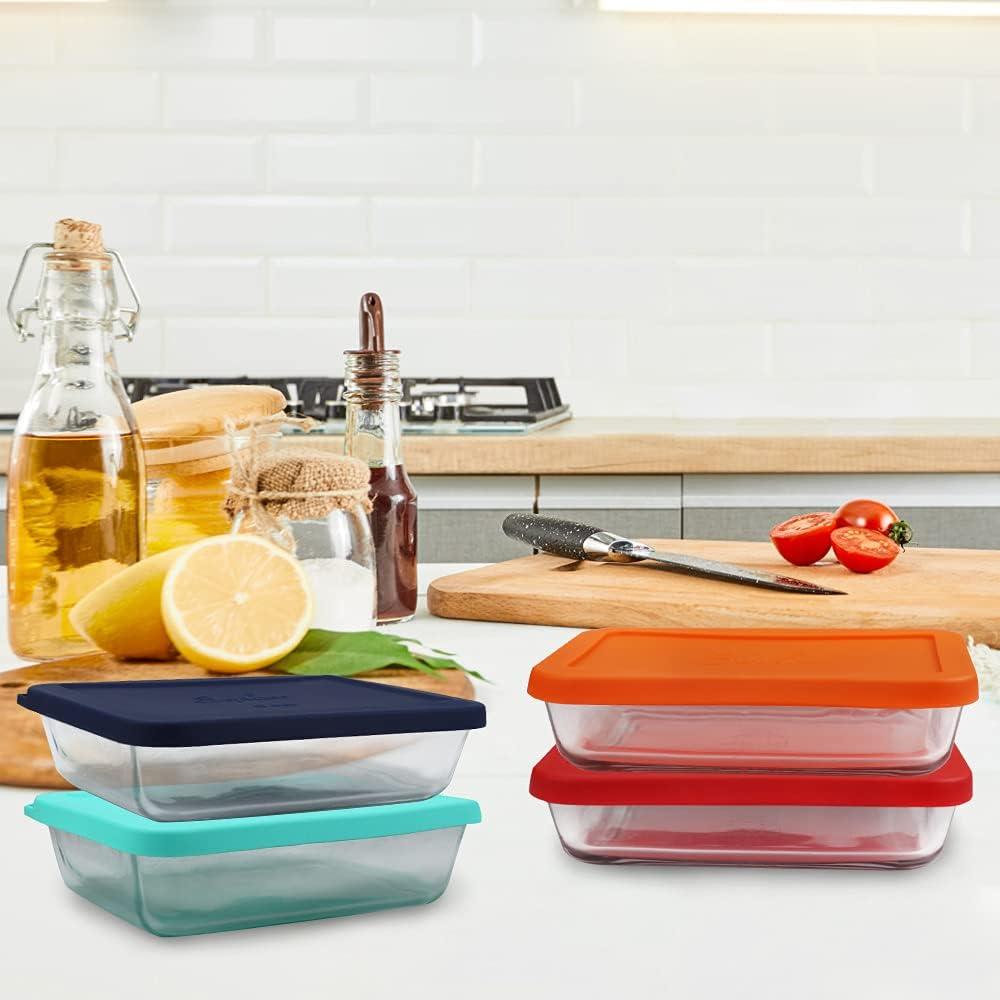 Tapa de Silicona Rectangular SOPHICO 6 Tazas Antifugas