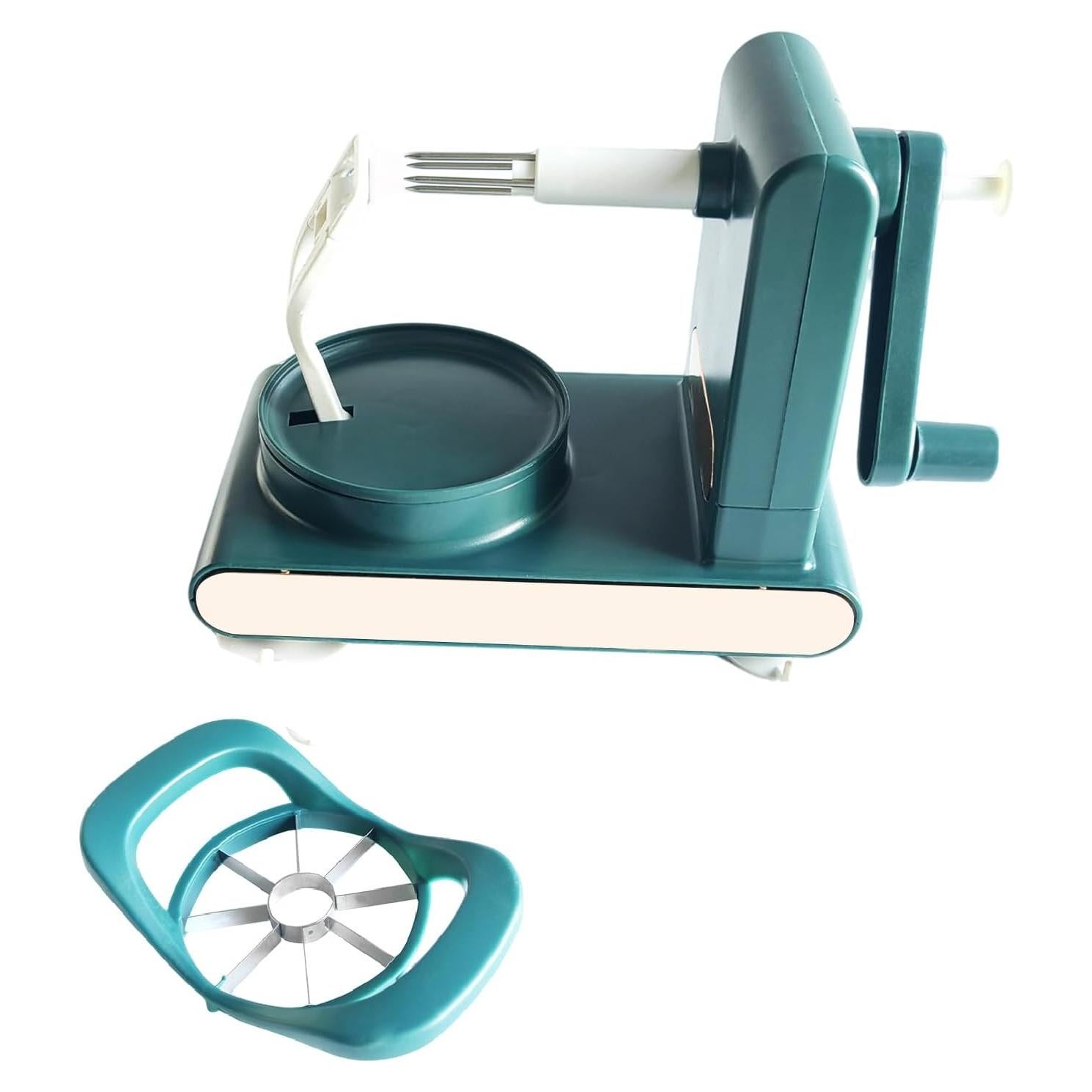 Pelador de Manzanas CanVrinxol Verde - Acero Inoxidable, Rápido