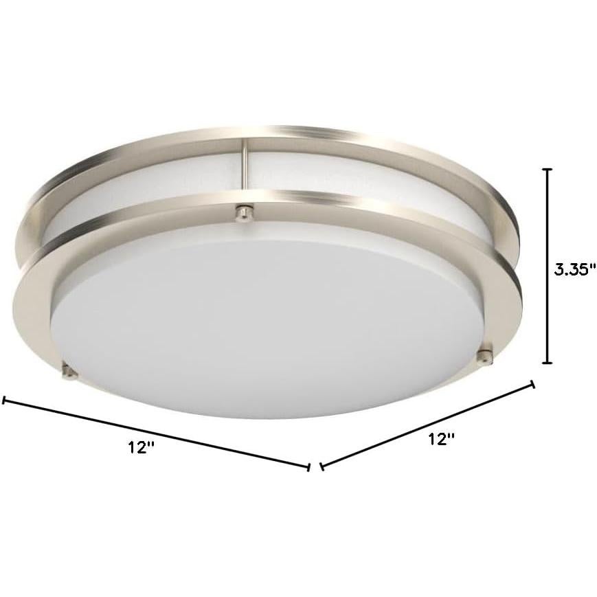 Luz de Techo LED DYMOND 30.48 cm Regulable 5 Temperaturas