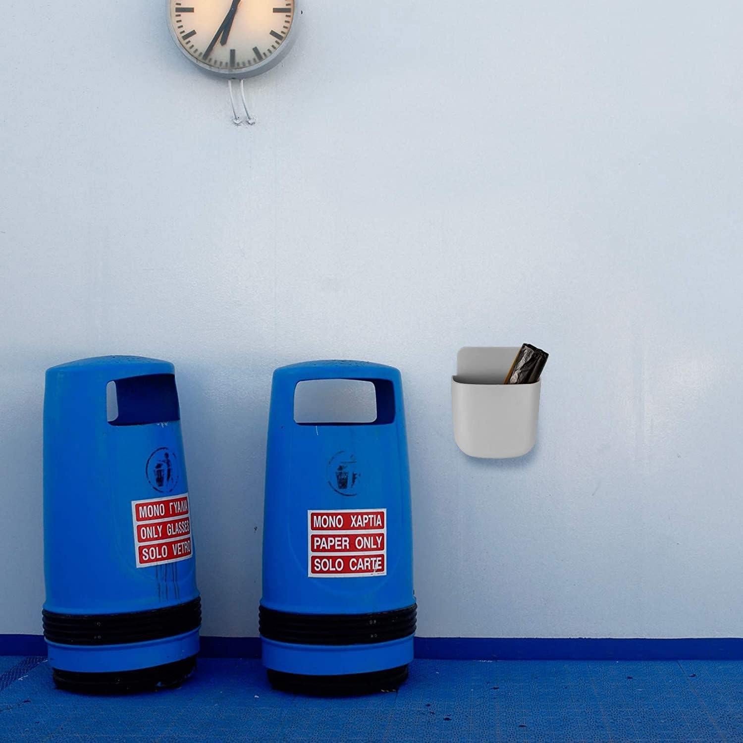 Soporte de Control Remoto Montado en Pared TOOINKCV - 6 Pcs Blanco y Gris