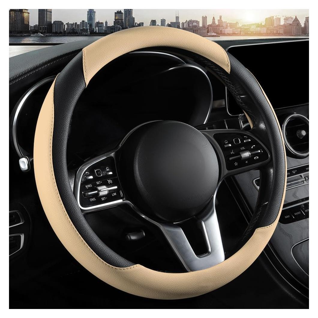 Funda de Volante Universal Szttswamp SZ-216 Beige 37-38 cm