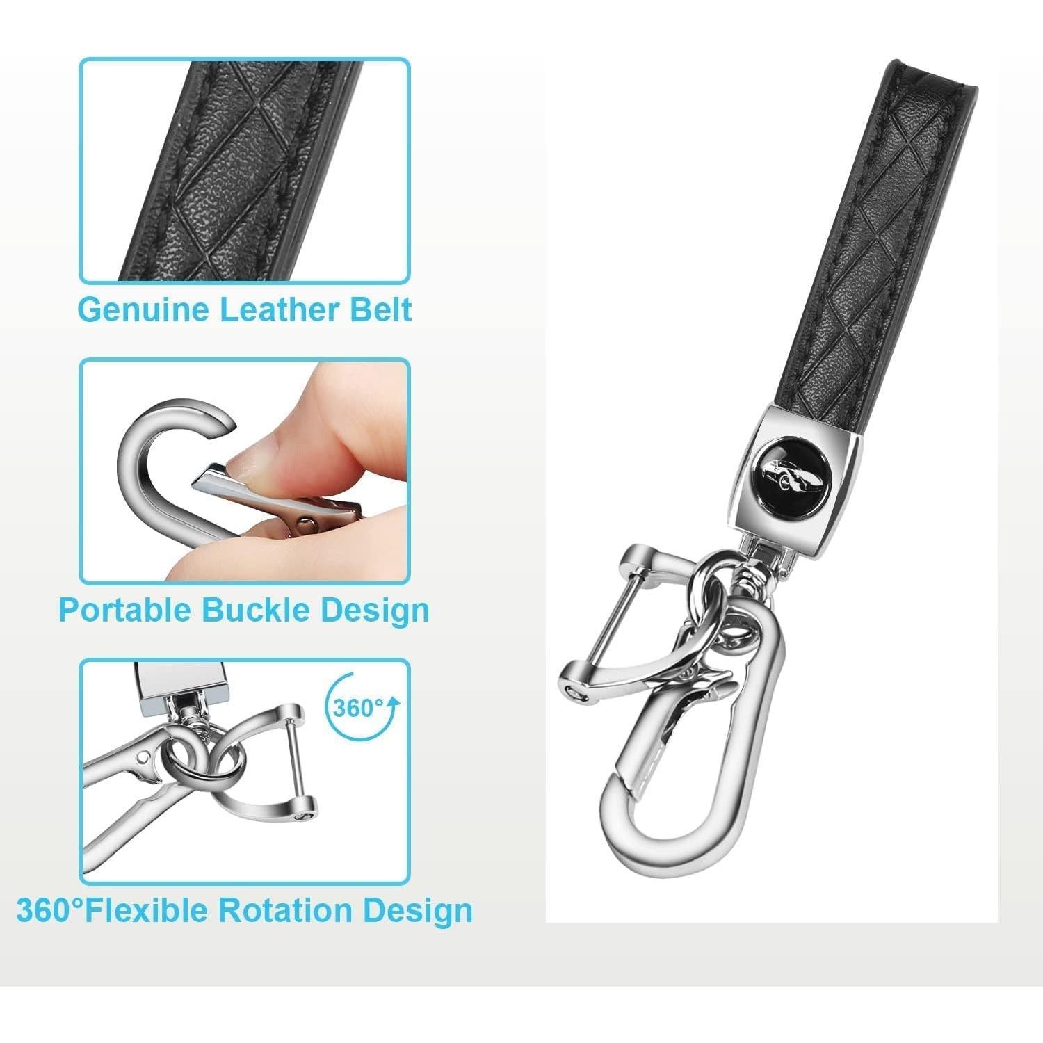 Cubierta de llavero Ford MILD EAST TPU Negro para Explorer, F150