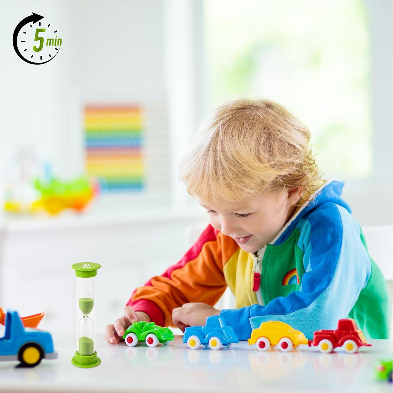 Set de 4 Relojes de Arena Verde TeacherFav - 5 Minutos