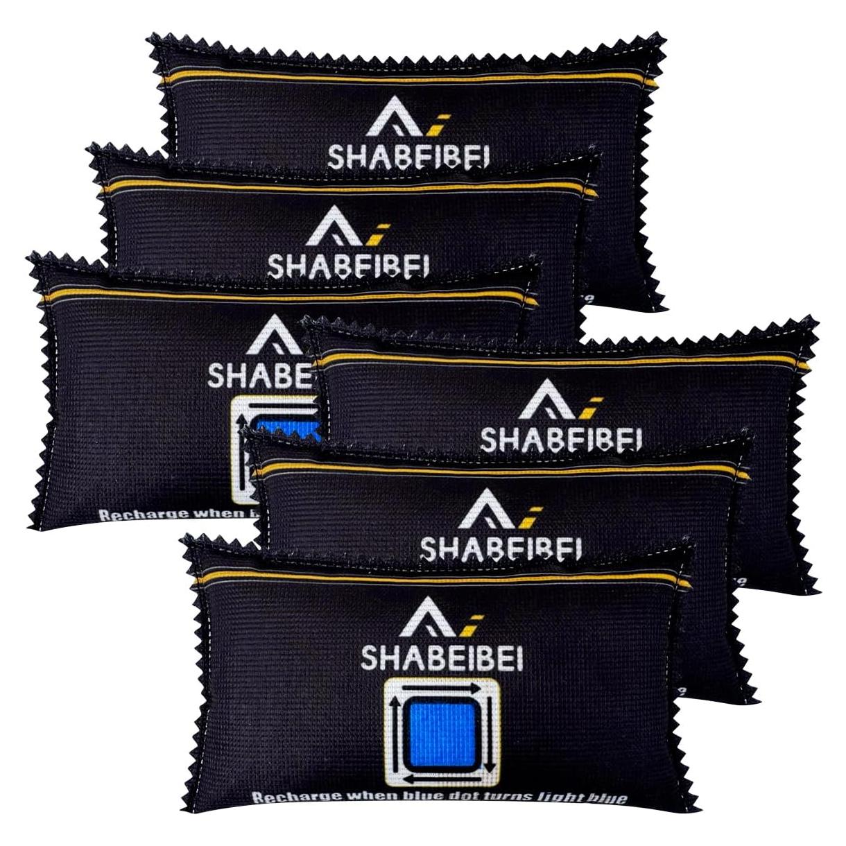 Paquete de 6 Deshidratantes Recargables SHABEIBEI 200g