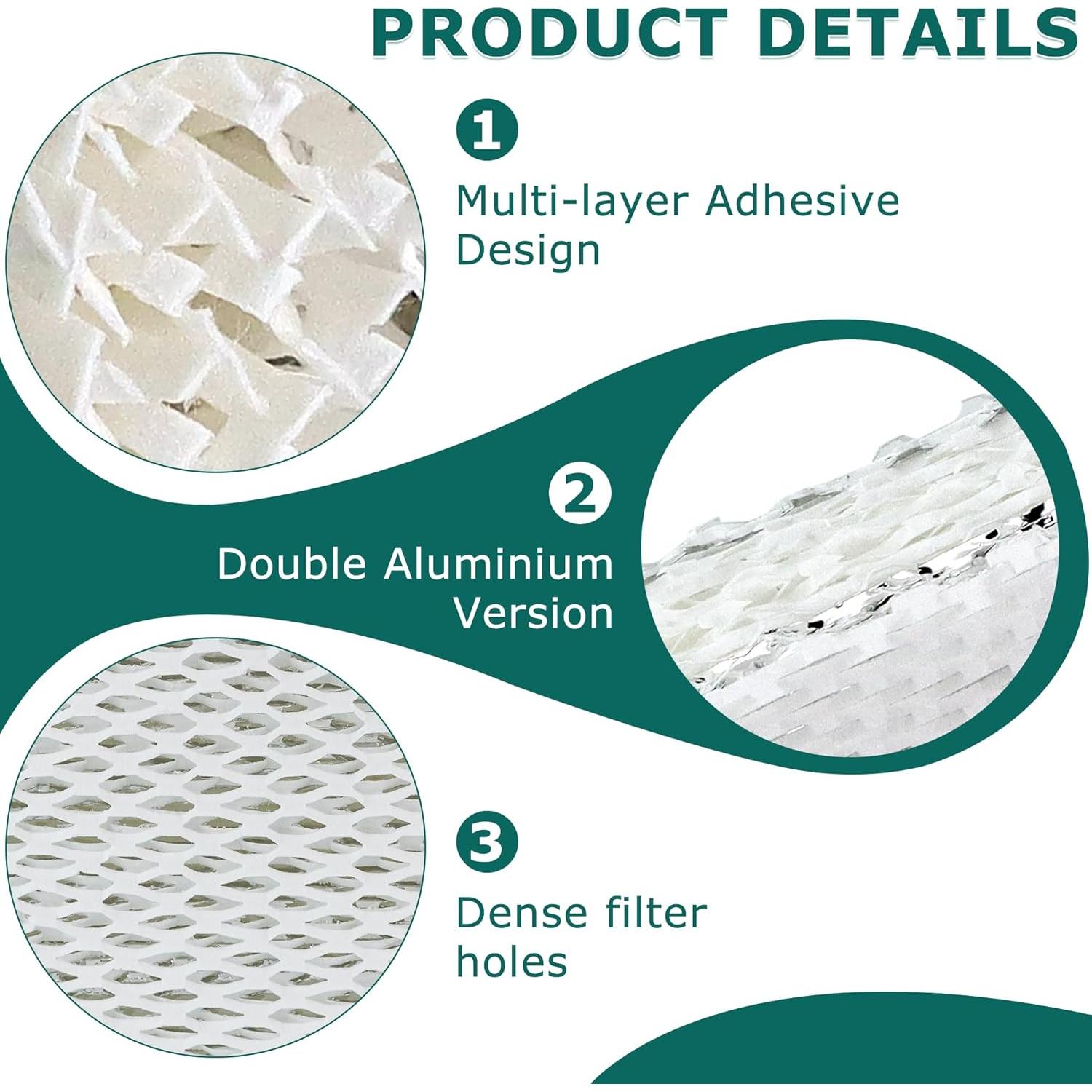 Paquete de 4 Filtros de Agua 35 TOMOON para Humidificador April.aire