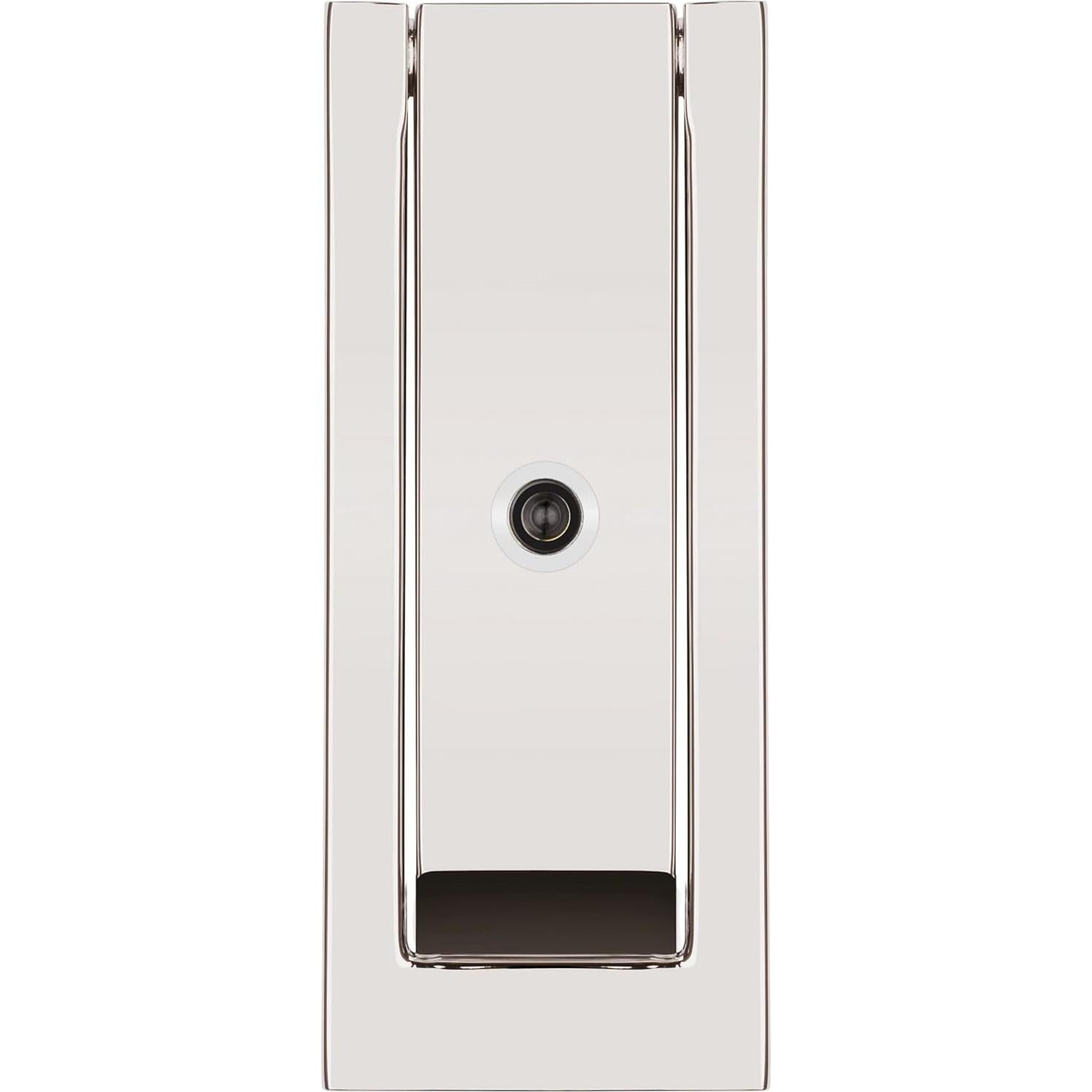 Alicate de puerta Baldwin 0185 Latón Pulido con Visor