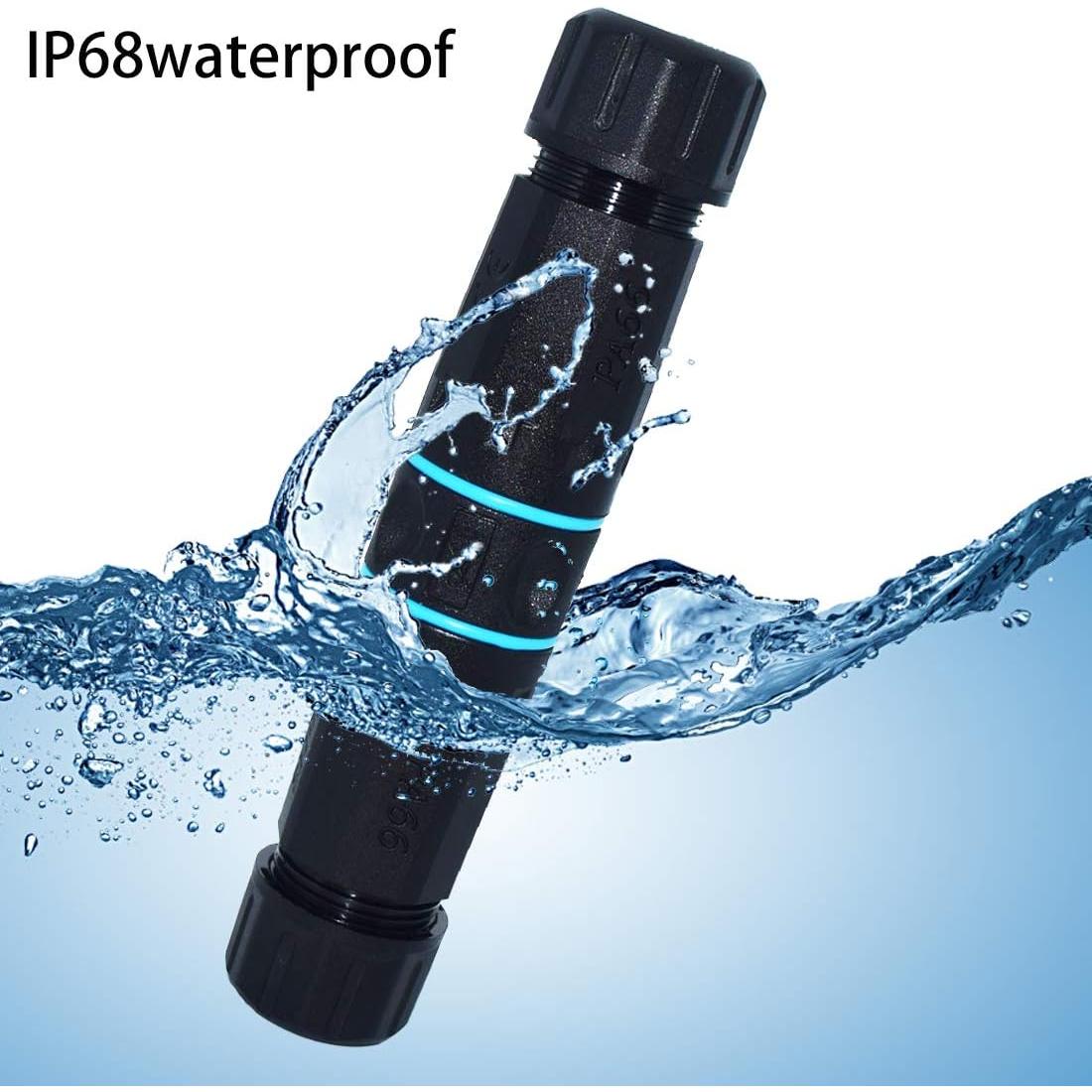 Acoplador RJ45 Femenino a Femenino IP68 ELifeApply 2 Pcs