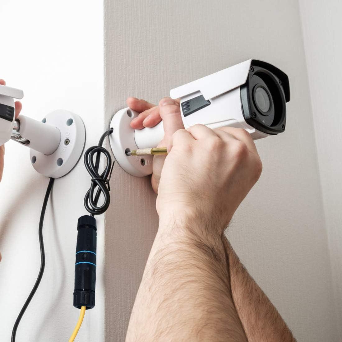 Acoplador RJ45 Femenino a Femenino IP68 ELifeApply 2 Pcs