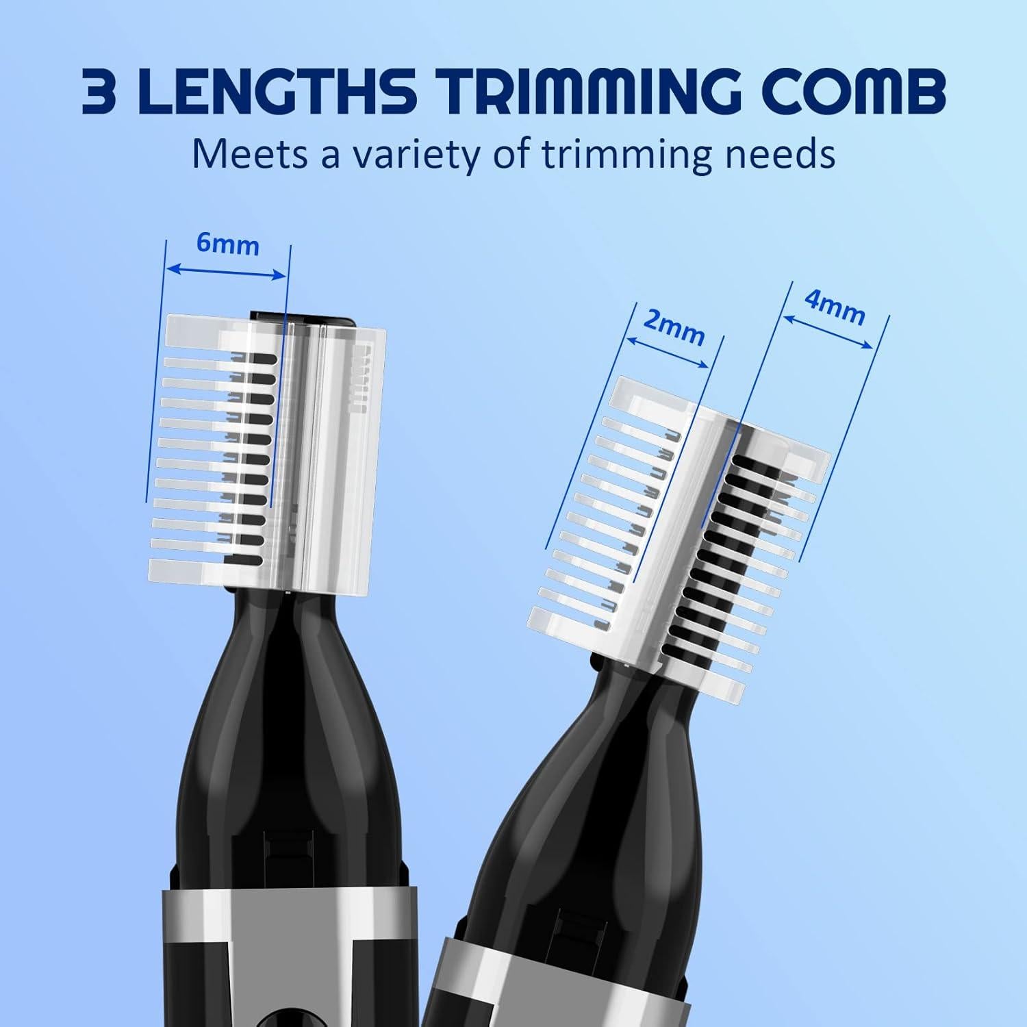 Recortador de cejas eléctrico Dapsang 102, recargable y lavable