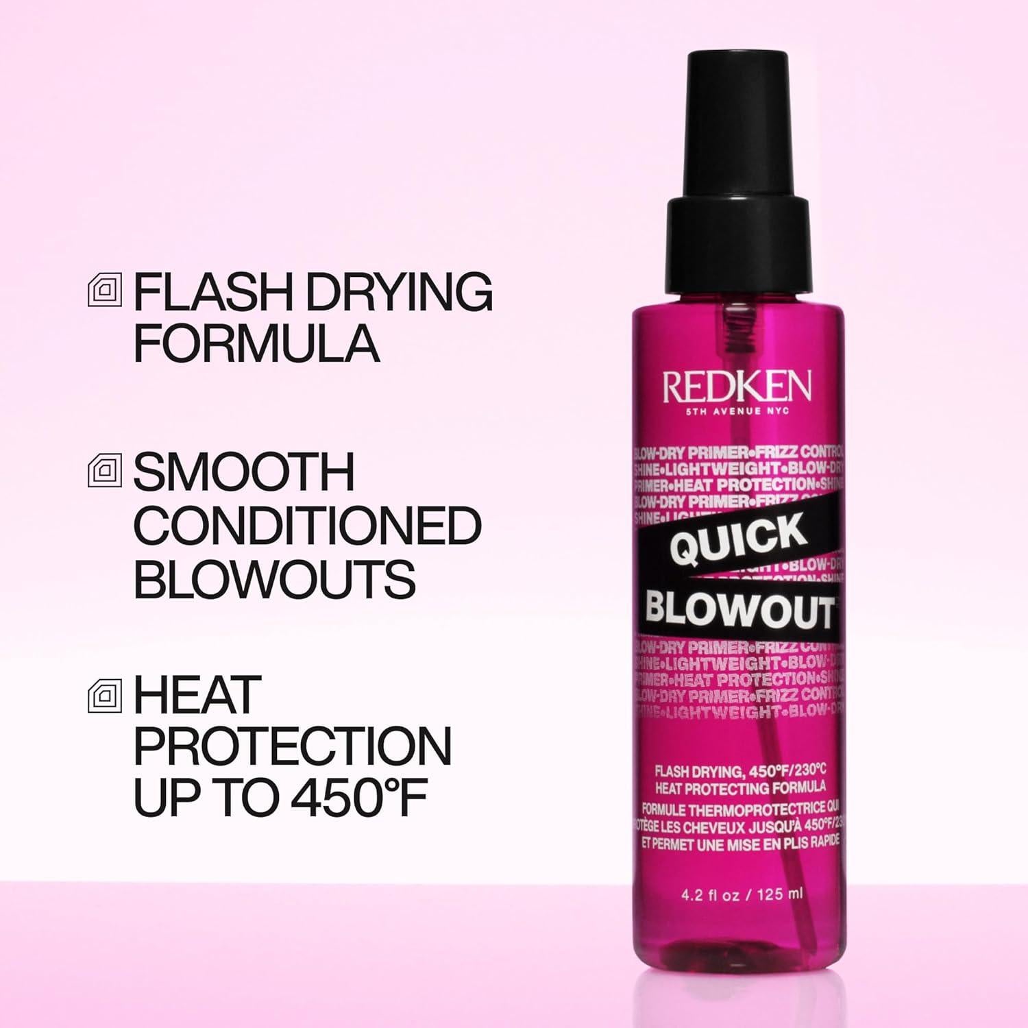 Redken Quick Blowout Spray Protector Térmico 29.57 ml