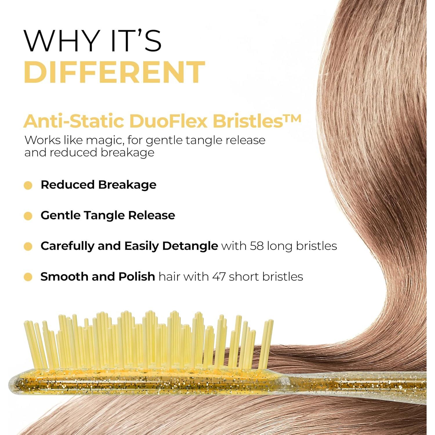 Cepillo Desenredante FHI Heat UNbrush Amarillo Ámbar