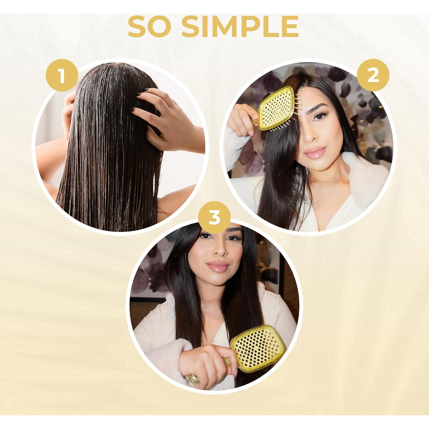 Cepillo Desenredante FHI Heat UNbrush Amarillo Ámbar