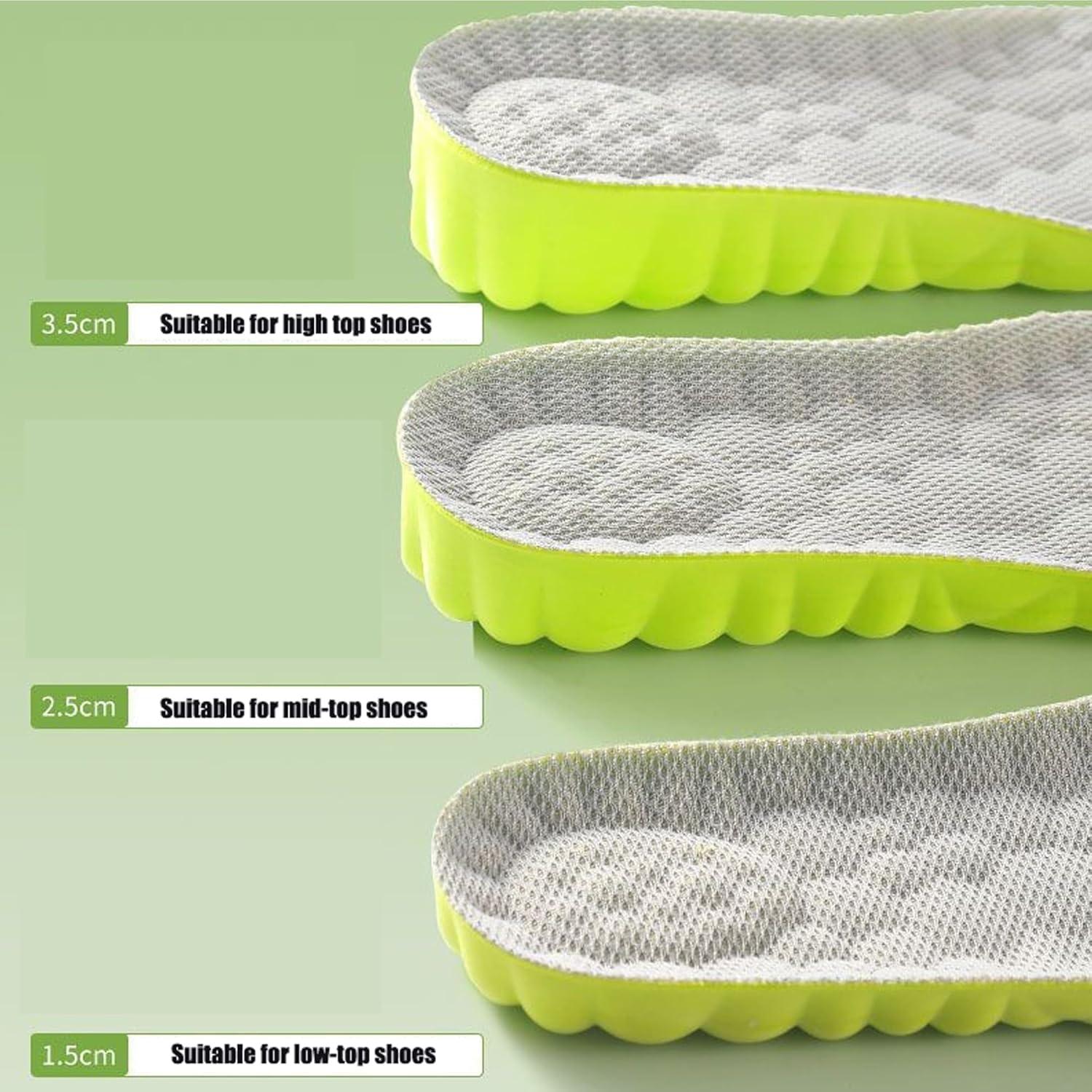 Plantillas Aumentadoras de Altura 4D Cloud - Verde 1.5cm