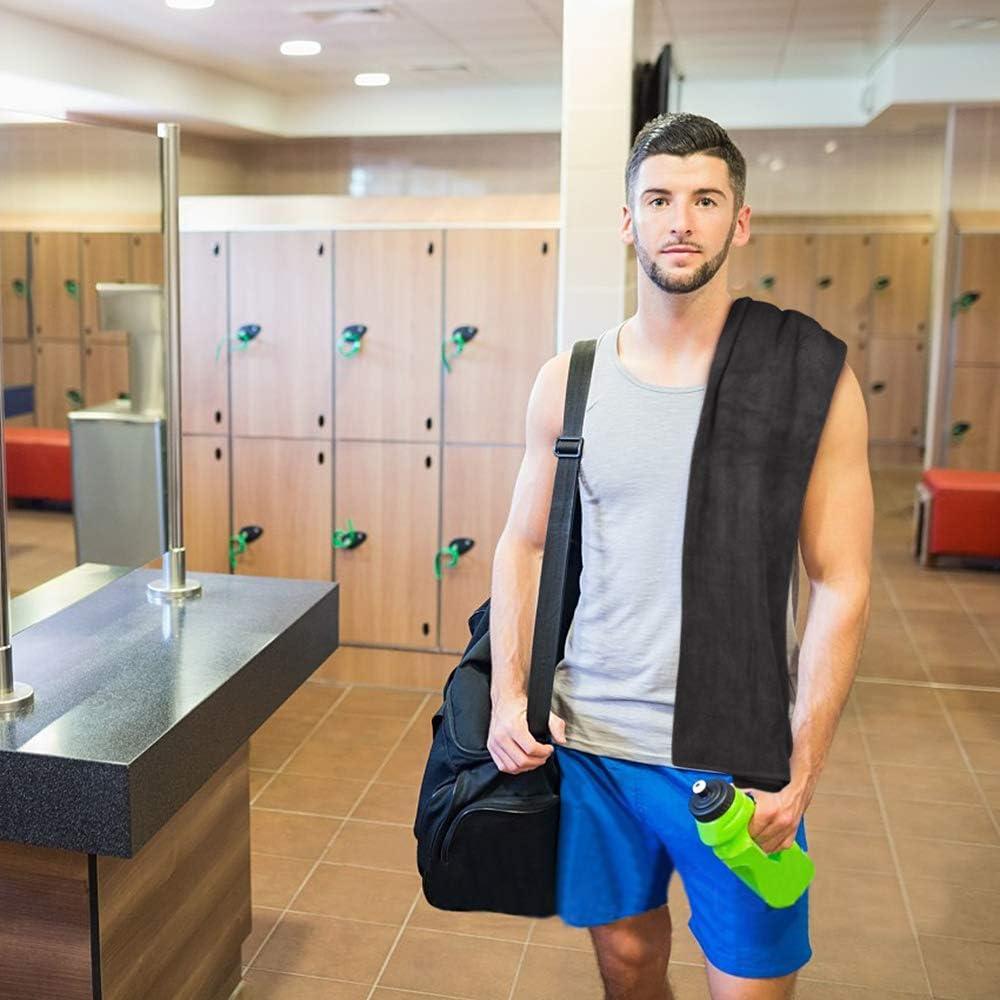 Toalla de Gimnasio Microfibra SUNLAND 61x122 cm Ultra Suave