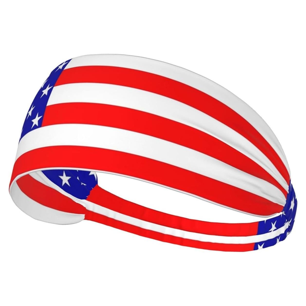 Diadema Antideslizante Genérico Bandera Americana para Ejercicio
